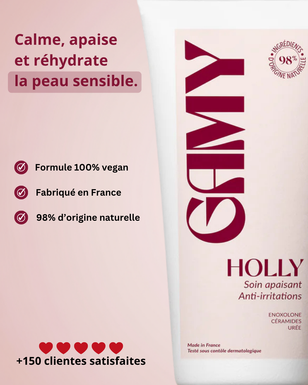 HOLLY - Soothing anti-irritation treatment for sensitive skin 