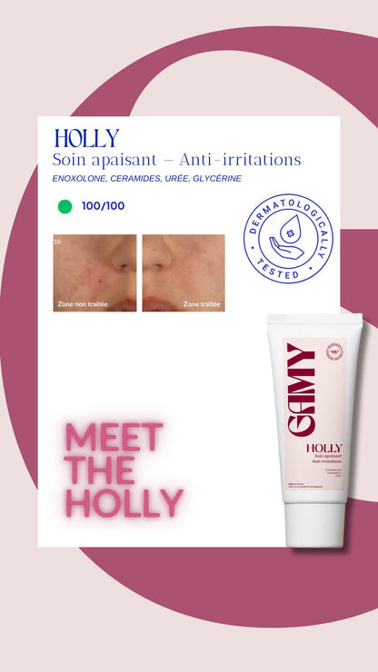 HOLLY - Soothing anti-irritation treatment for sensitive skin 