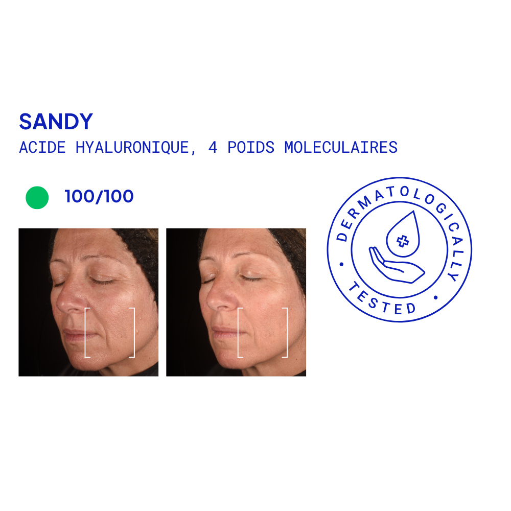 SANDY - Soin visage hydratant à l’acide hyaluronique