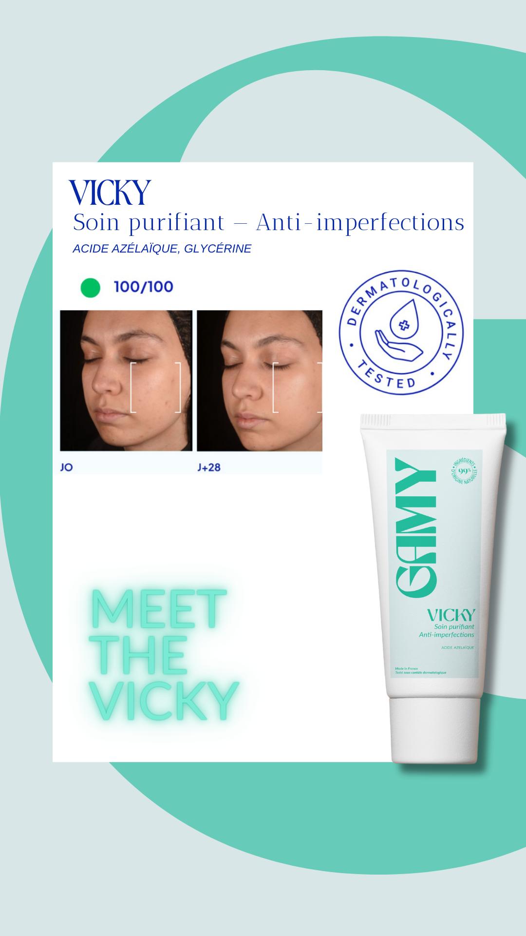 VICKY - Purifying facial treatment with azelaic acid 