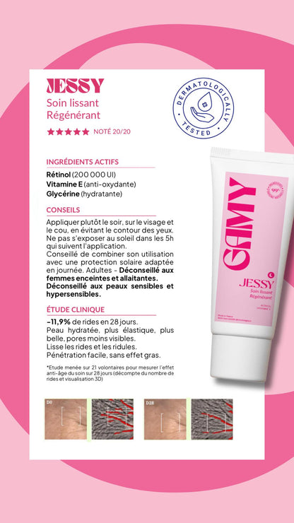 JESSY - Regenerating facial treatment with retinol
